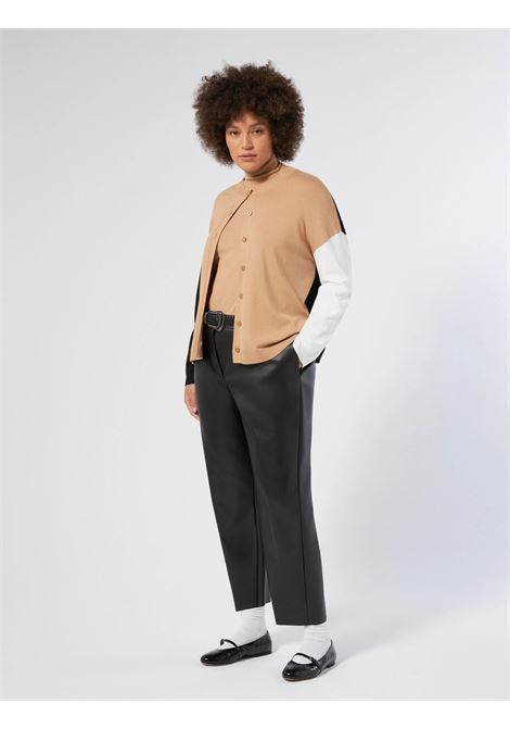 cardigan viscosa a blocchi PERSONA by M.Rinaldi | GELATO001